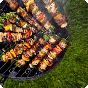 Acero inoxidable barbacoa <span class=keywords><strong>Kebab</strong></span> de asar a la parrilla chotto calor palos barbacoa parrilla pinchos aguja <span class=keywords><strong>Kebab</strong></span> pinchos - Product Image 4