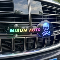 Emblème de calandre avant LED Misun de haute qualité avec éclairage, accessoires de qualité pour voiture neuve