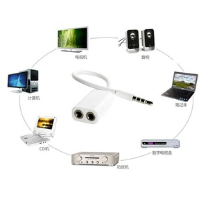 <span class=keywords><strong>Cable</strong></span> divisor de auriculares estéreo de 3,5mm, 1 <span class=keywords><strong>macho</strong></span> a 2 hembra, adaptador de auriculares de <span class=keywords><strong>doble</strong></span> conector 3,5 para teléfono y portátil - Product Image 6