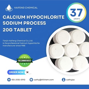 Trung Quốc chất lượng cao hồ bơ<span class=keywords><strong>i</strong></span> hóa chất canxi Hypochlorite 65% 70% 200 gam Clo máy tính bảng - Product Image 4