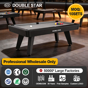 Mesa de Billar para Exteriores de 7 pies y 8 pies, Resistente a la Intemperie, con Retorno de Bolas y Bolsillos de PVC, Aluminio de Grado Marino, Impermeable, para Uso Comercial - Product Image 1