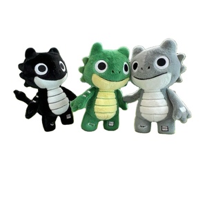 Peluche Dragon Sirène Dinosaure à Longue Queue en Coton PP Ultra Doux, Coussin Réconfortant Créatif, Cadeau d'Anniversaire pour Enfants de 8 à 13 Ans - Product Image 1