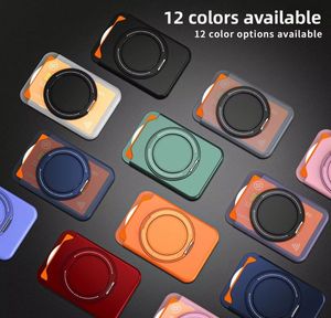New Magnetic Telescopic Card Holder Pc+Aluminum Alloy 12 Colors Universal Mobile <b>Stand</b> for for with Magnetic Mount - Product Image 6