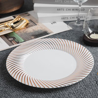 XUELI assiettes rondes en plastique texturées colorées personnalisées impression par transfert de chaleur vaisselle coffre-fort fête fournitures de cuisine jetables