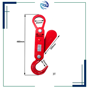 Crochet automatique en acier allié G80 pour le levage lourd et l'utilisation industrielle dans les mines - Product Image 4
