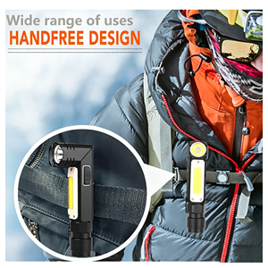360 Degree Rotatable Head COB+<b>LED</b> <b>Work</b> <b>Light</b> 5 Lighting Modes Magnetic Base Hanging Hook USB <b>Recharge</b> IP33/IP65 - Product Image 5