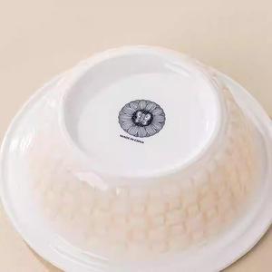 <span class=keywords><strong>Ciotola</strong></span> in Ceramica a Forma di Crisantemo Bianco, Ecologica, <span class=keywords><strong>per</strong></span> Zuppa e Dessert, Design Moderno e Minimalista - Product Image 3