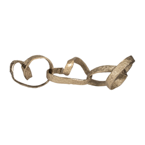 Scultura Astratta a Nastro in Metallo, Decorazione Moderna per Casa, Statuetta per Soggiorno, Ufficio, Scaffale - Product Image 1