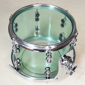 Cozy Drum 8 10 12 16 pulgadas Acrílico Tom Floor Drum Set Instrumento musical con piezas Tom Holder - Product Image 3