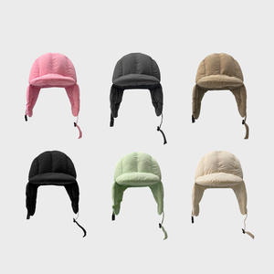 Gorro de <span class=keywords><strong>invierno</strong></span> para <span class=keywords><strong>hombre</strong></span> y mujer, gorro protector grueso cálido y frío para la oreja, gorro de piloto de esquí informal, gorro de piel de <span class=keywords><strong>invierno</strong></span> Ushanka Trapper - Product Image 1