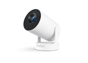 HY300PRO + جهاز عرض منزلي التركيز القصير جدا نموذج مدفع محمول مع مصباح ليد يدعم نسخة 4K مطورة - Product Image 3