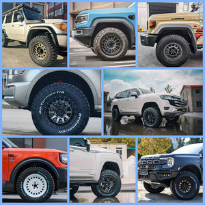 Vente en gros de jantes en alliage Flow Form Offroad, design réplique Beadlock, 5x127 6x135, compatibles Ford Bronco <span class=keywords><strong>Jeep</strong></span> Wrangler <span class=keywords><strong>JK</strong></span> JL - Product Image 5