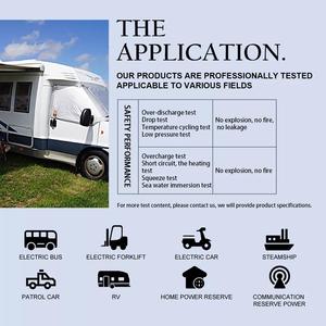 Долгий срок службы 3C рейтинг lifepo4 призматический 3,2 v 90Ah автомобильный аккумулятор LF90 для доставки автомобиля - Product Image 6