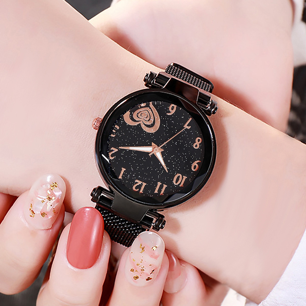 feeriquegateau 腕時計　レディース　付け替え付き　3点セット 女性のための安い時計セットrelojmujer高級磁気レディース