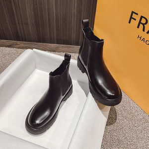 <span class=keywords><strong>Stivali</strong></span> piatti scarpe da <span class=keywords><strong>Donna</strong></span> scarpe in vera pelle <span class=keywords><strong>stivali</strong></span> da <span class=keywords><strong>Donna</strong></span> stivaletti alla caviglia Scarp <span class=keywords><strong>Donna</strong></span> scarpe eleganti Vintage ragazze - Product Image 3