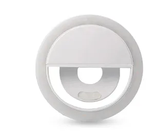 Op Maat Gemaakte Draagbare Led Ring Vul Licht Clip Verbeterde Mobiele Lenzen Voor Verbeterde Lage Licht Fotografie Voor Telefoon Camera