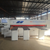 Scie à poutres horizontale automatique QIANGNAI, machine à travailler le bois CNC, moteur 7,5 kW, 380 V, cœur PLC, longueur 1600 mm, utilisée, facile à utiliser, coupe
