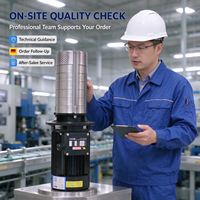 Pompe centrifuge multi-étages verticale H4V60 haute pression pour liquide de refroidissement CNC, destinée aux centres d'usinage par électroérosion, perçage, taraudage et convoyeur de copeaux de fer