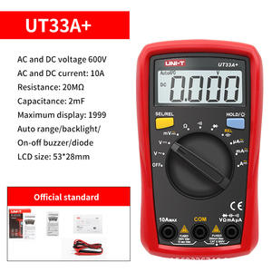 UNI-T UT33B Mini Pocket Digital Multimeter Hochpräzises Strom prüfgerät Anti-Burn Elektronisches Messgerät - Product Image 5