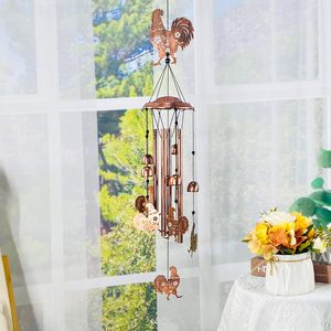 Rooster Wind Chimes Outdoor Giraffe Gifts for Women/Men/Mom/<b>Wife</b>/Grandma Birthday Gifts Memorial Gift Metal WindChime - Product Image 4