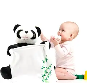Panda en peluche électronique, cache-cache, langue personnalisée, jouet en peluche, panda en peluche, animal doux, jouet, offre spéciale