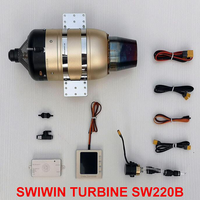 Nouveau Moteur Turbine Brushless SWIWIN SW220B à Grande Poussée 22KG pour Avion RC à Turbine, Grand Modèle, Aile Fixe, VTOL Lourd