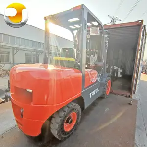 Giảm Giá 4000Kg 5000Kg 6000Kg 7000Kg 8000Kg Xe Nâng Diesel 3.5 Tấn Và Lpg Và Châu Âu Động Cơ Ba Cấp Và Bốn Mét