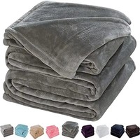 Jeté en fausse fourrure de vison écologique en polaire corail doux et chaud, tricoté, couleur unie, pour canapé, couvre-lit, plaid d'hiver