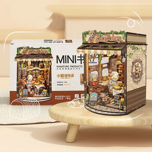 Magic School Bookend &amp; 3D Wooden Puzzle - DIY Craft Kit for Adults, Creative Home Decor and Collectors Gift <strong>Book</strong> Stand - Product Image 6