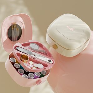 Kit de <span class=keywords><strong>couture</strong></span> magnétique mini portable <span class=keywords><strong>pour</strong></span> le voyage - Ensemble complet d'aiguilles et de fils avec fournitures de <span class=keywords><strong>couture</strong></span> <span class=keywords><strong>pour</strong></span> adultes débutants, matériel textile - Product Image 1