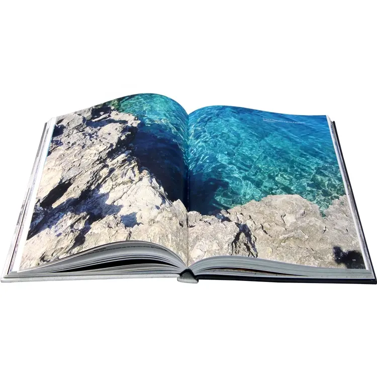 Custom luxurious hardcover books photography book printing