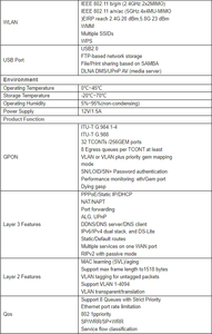ONT GPON รุ่นใหม่ ZC-521PRO แบบ Dual-Band สำหรับ FTTH 4GE+2POTS+AC2100 WIFI 5+1USB ยี่ห้อ Zikun - Product Image 5