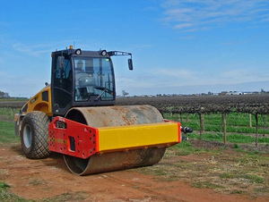 Maquinaria de Construcción de Alta Eficiencia, <span class=keywords><strong>Compactador</strong></span> Neumático de Presión Ajustable para Pavimento de Asfalto, Rodillo para Carreteras - Product Image 3