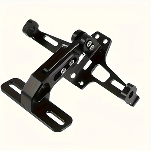 XY Racing CNC Ayarlanabilir Motosiklet Arka Plakalık Tutucu Alüminyum Alaşımlı Braket Evrensel Aksesuar Modifikasyonu - Product Image 5