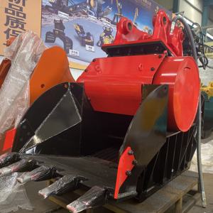 MONDE escavatore frantoio secchio misura 5-10 Ton Mini escavatore demolizione allegato - Product Image 4