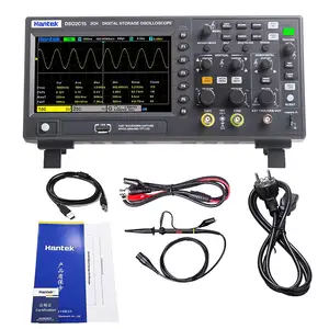 Hantek Dso2c15 오실로스코프 2ch 채널 150mhz 1gsa/s 샘플링 속도 듀얼 채널 디지털 경제적 인 스토리지 오실로스코프