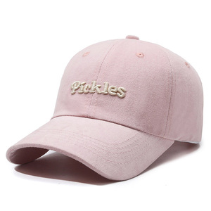 Casquette <span class=keywords><strong>de</strong></span> baseball unisexe sportive, formelle, <span class=keywords><strong>de</strong></span> style urbain, pour l'extérieur, avec broderie 3D, en tissu <span class=keywords><strong>de</strong></span> velours côtelé, protection solaire, pêche, petite taille - Product Image 1