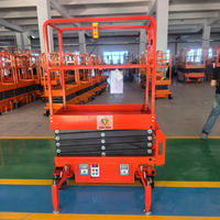 SAGA FIRST Sinofirst Mini Halb-Elektrische Hydraulische Kleine Scherenhebebühne mit CE