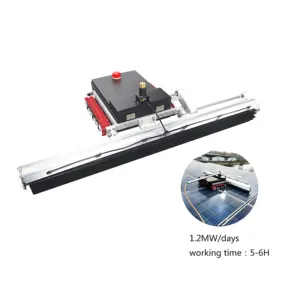 Photovoltaic cleaning robot Remote control tracked solar panel cleaning equipment