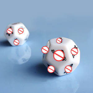 Juego sexual Dados eróticos Humor Juego de azar Amor Postura sexy 12 lados Dados sexuales Juguetes sexuales para pareja Regalo de juegos previos Juguete divertido para adultos - Product Image 2