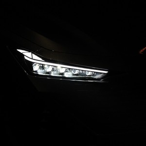 Conjunto de Faro de matriz de lente <span class=keywords><strong>LED</strong></span> de alta calidad para Changan Univ, luz de circulación diurna de automóvil modificada, lámpara frontal baja blanca - Product Image 3