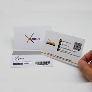 <span class=keywords><strong>Carte</strong></span>-<span class=keywords><strong>cadeau</strong></span> en PVC personnalisée avec code-barres ou code QR et conception d'impression - Product Image 2