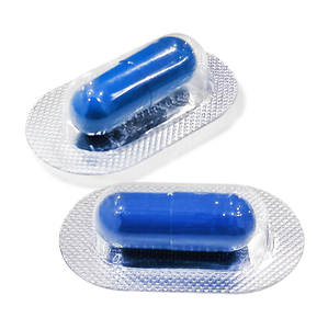 Complément alimentaire à base de maca pour la santé masculine, capsule pilule bleue, effet stimulant du système immunitaire, formule naturelle, OEM - Product Image 1