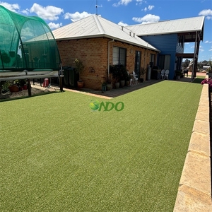 Venta Directa de Fábrica, Césped Artificial Sintético de 20 mm para Paisajismo Exterior, Césped Artificial para Paredes Verdes y Jardines - Product Image 5