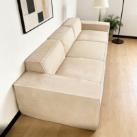 Sofá Modular Seccional para Sala de Estar, Moderno, Combinado, de Esponja de Alta Densidad Comprimida al Vacío, para Apartamento