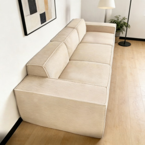 <span class=keywords><strong>Canapé</strong></span> modulaire de salon d'appartement moderne en éponge haute densité compressée sous vide, combinaison usine - Product Image 5