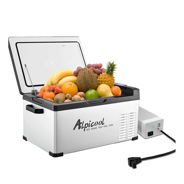 C40 Alpicool Portable DC Fridge for Car Compressor OEM/ODM 35.7l Car Refrigerator Dc 12v Electric Car Cooler