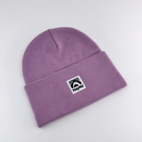 Bonnet de ski d'hiver de luxe en tricot pour hommes et femmes, avec logo personnalisé et étiquette tissée