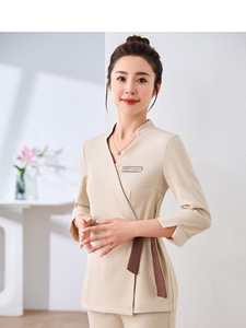 Uniformes Unisex de Manga Corta para Cosmética, Odontología, Gestión de la Piel, Masajes, Club de Salud y Fisioterapeutas - Product Image 2