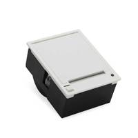 Module d'imprimante à panneau intégré noir et blanc, imprimante thermique d'étiquettes adhésives de 58 mm avec USB+RS232/TTL